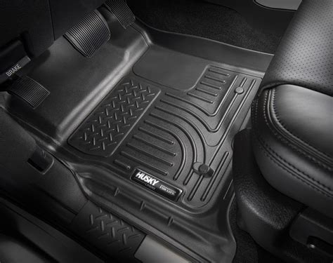 Husky liner floor mats - Garage Mat. TOUGH EVERYWHERE, COMFORTABLE WHERE IT COUNTS. $39.99. 2018 Ford F-150 Manufacturer of Husky Liners ® custom fit floor mats, mud flaps, gearboxes, wheel well guards and more for your truck, car, and SUV.